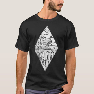 T-shirt Flying Car Magic Diamond
