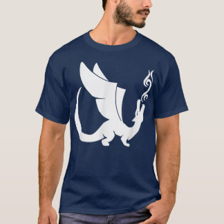 T-shirt Flying Dragon Respirer Fire Fairytale Cadeau