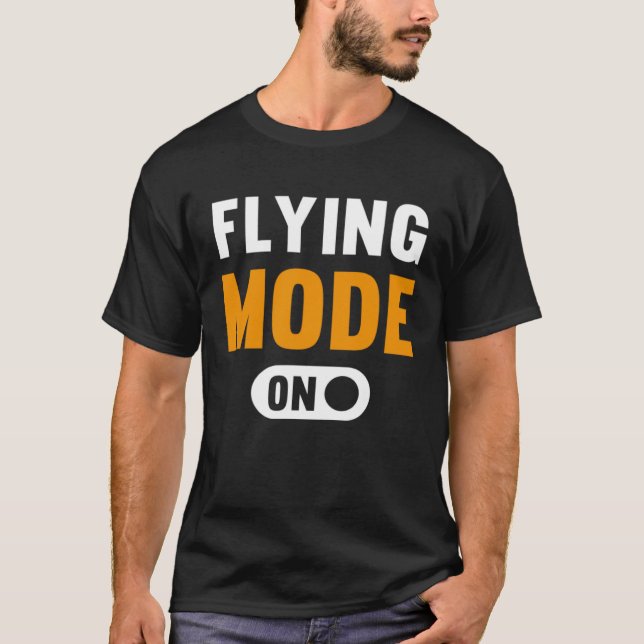 T-shirt Flying Mode on (Devant)