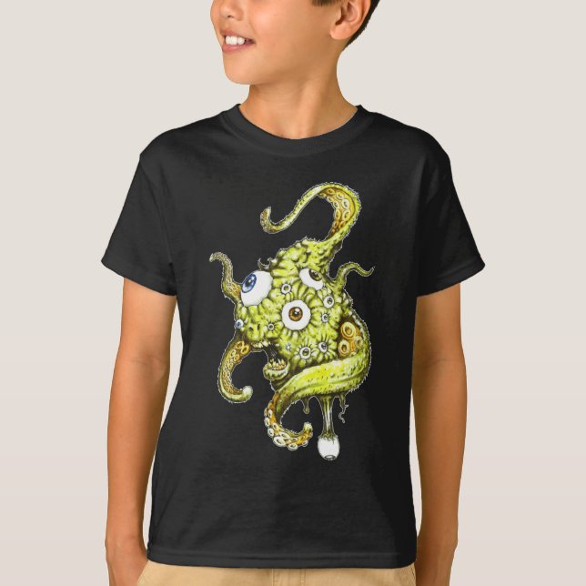 T-shirt Flying Octopus Eyeball..........Thing (Devant)