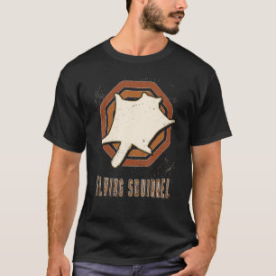 T-shirt Flying Squirrel Vintage Retro Classic Animal Love