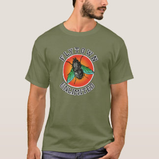 T-shirt Flytown Green