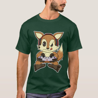 T-shirt Fo Avec Manette De Jeu I Drôle De Jeu I Gamer g