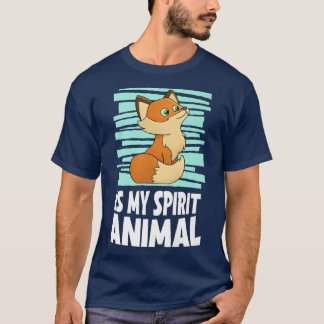 T-shirt Fo Est Mon Esprit Animal Enfants Pour