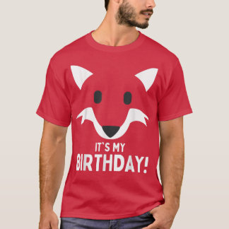 T-shirt Fo Lover C'Est Mon Anniversaire Garçons Filles Ann
