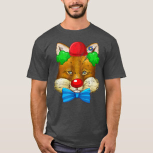 T-shirt Fo Lover Vintage drôle Clown animal fête d'anniver
