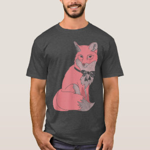 T-shirt Fo tendance avec Portrait Bow