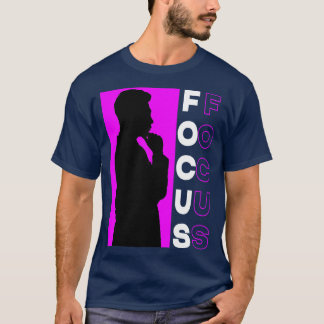 T-shirt Focus pourpre