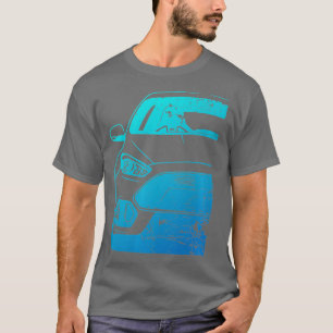 T-shirt Focus RS voiture utilisé style Ventilateur Art Cy