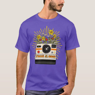 T-shirt Focus Sur Le Bon Inspirationnel Retro Vintage Est