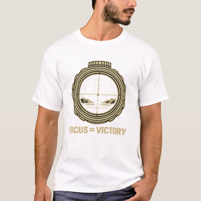 T-shirt Focus = Victory Tactical Scope (Front)