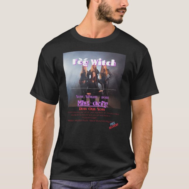 T-shirt Fog Witch - Fake Band! (Devant)