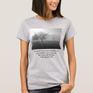 T-shirt Foggy Morning Sunrise