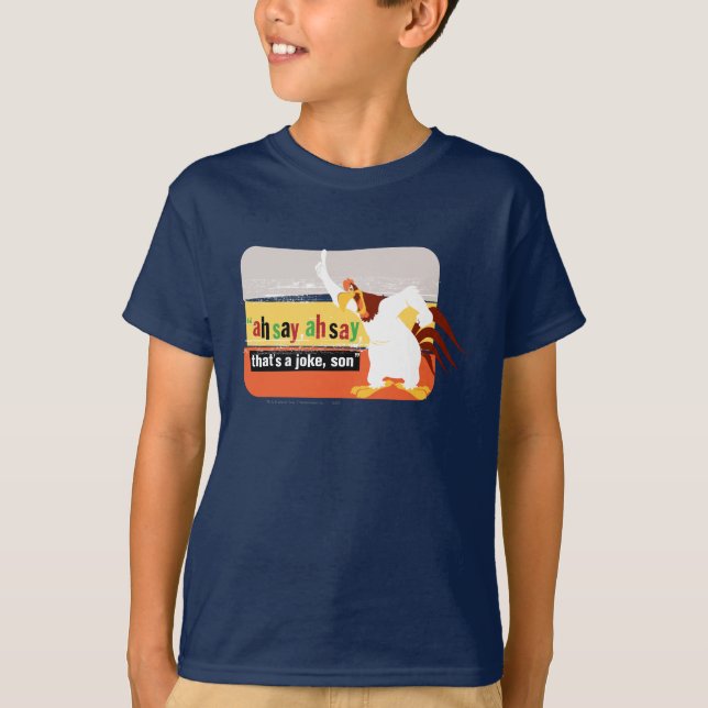 T-shirt Foghorn C'est une blague, Fils (Devant)