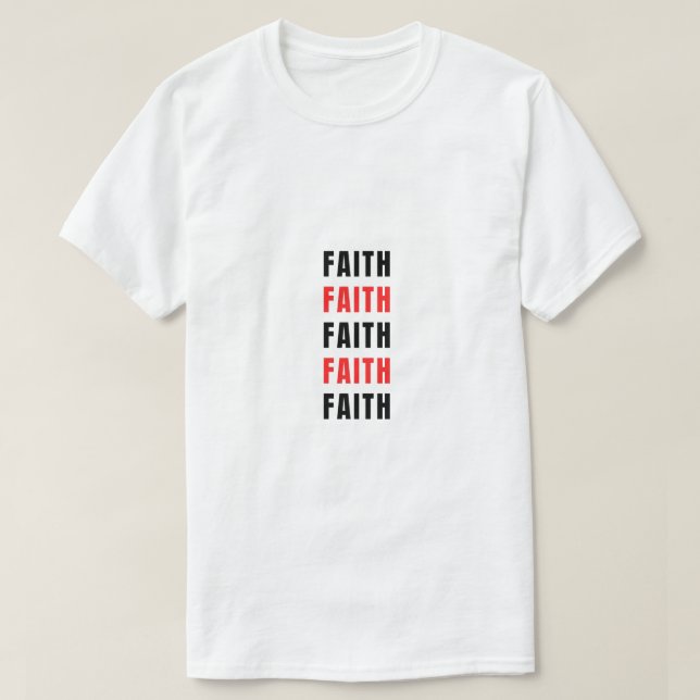 T-shirt foi (Design devant)
