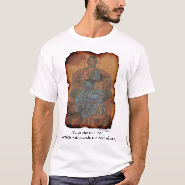 T-shirt Foi antique (Devant)