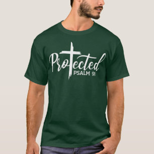 T-shirt Foi chrétienne ProtégéeReligieux Jésus aime Psa