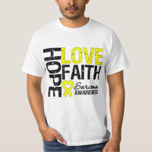T-shirt Foi d'amour d'espoir de sarcome