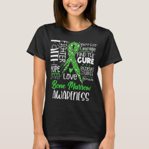 T-shirt Foi Espoir Amour Guérir la moelle osseuse Sensibil
