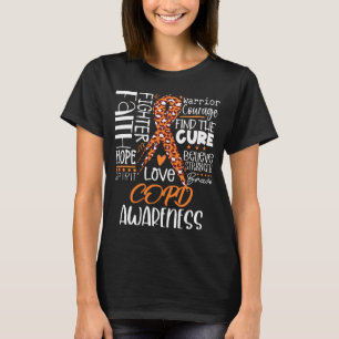T-shirt Foi Espoir Amour Guérir Sensibilisation BPCO