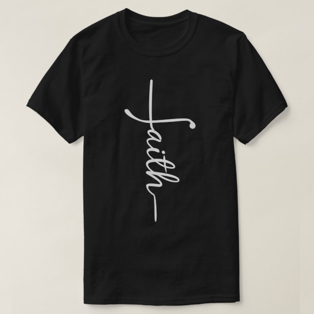 T-shirt foi Jésus biblique étude chrétienne (Design devant)