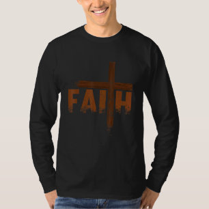 T-shirt Foi Jésus Croix Église religieuse chrétienne