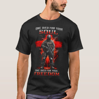 T-shirt Foi patriotique et graphique de liberté