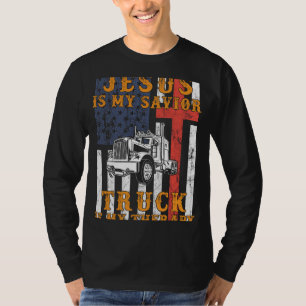 T-shirt Foi Rolling : Jésus est mon Sauveur, Camion est mo