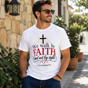 T-shirt Foi sur la peur chrétienne