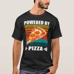 T-shirt Foie Alimenté Par Pizza Hommes Femmes Enfants