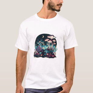 T-shirt Foire aux champignons Cottagecore et esthétique Go