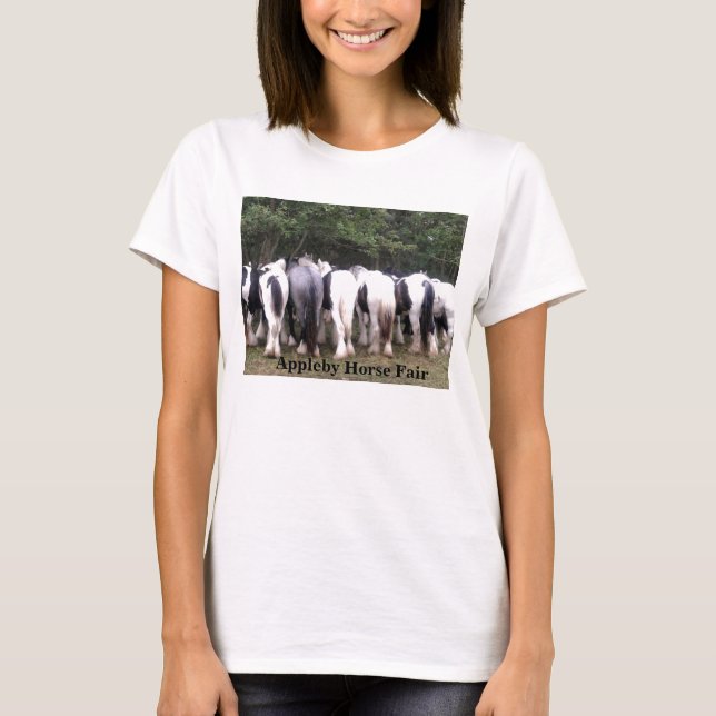 T-shirt Foire de cheval d'Appleby (Devant)