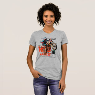 T-shirt Folie boueuse   Femme mince