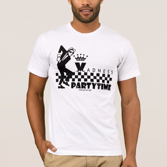T-SHIRT FOLIE PARTYTIME (Devant)
