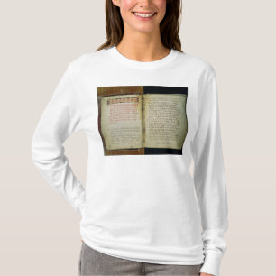 T-shirt Folios d'évangile de St Sergius de Radonezh