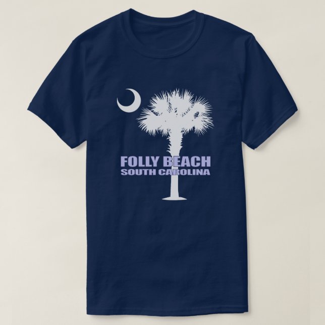 T-shirt Folly Beach (P&C) (Design devant)