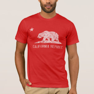 T-shirt foncé affligé par République de la