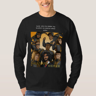 T-shirt foncé basique pour hommes