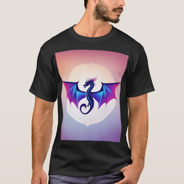 T-shirt foncé de base (Devant)