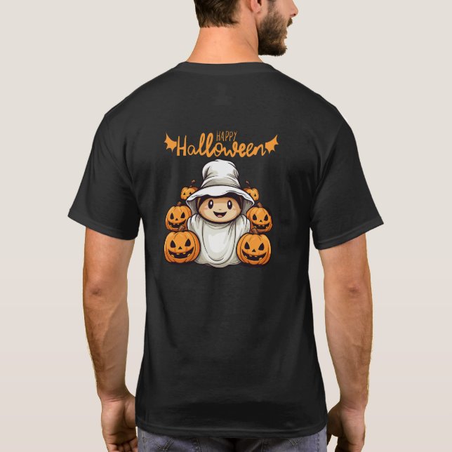 T-shirt foncé de base (Dos)