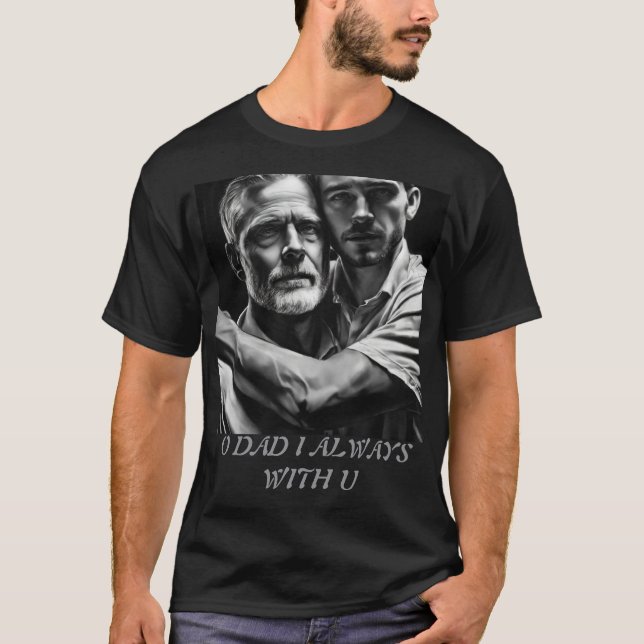 T-shirt foncé de base (Devant)