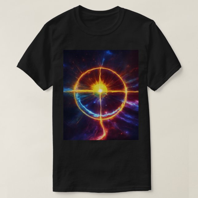 T-shirt foncé de base (Design devant)