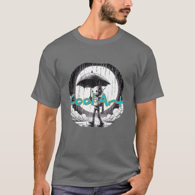 T-Shirt foncé de base (Devant)