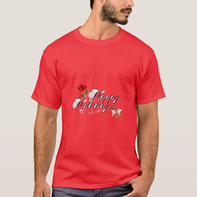 T-shirt foncé de base (Devant)