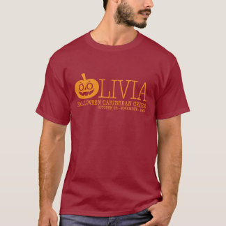 T-shirt foncé de base de "des bonbons ou un sort"