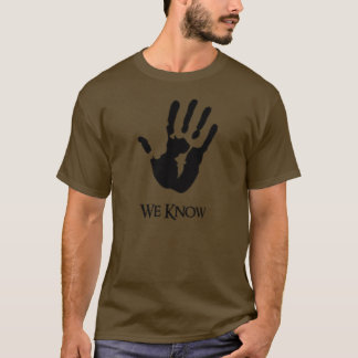 T-shirt foncé de brun de confrérie