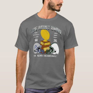 T-shirt foncé de cuvette d'armée