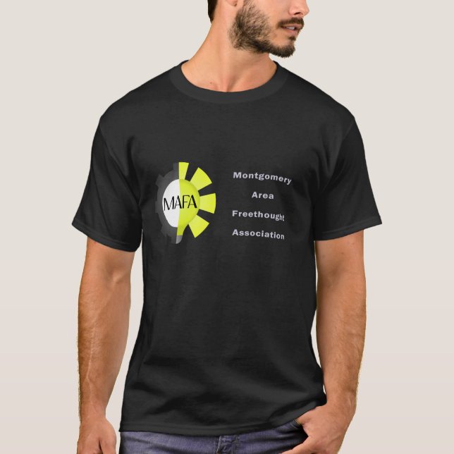 T-shirt foncé de MAFA (Devant)