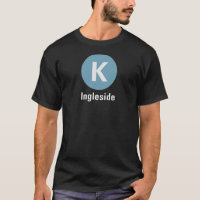 T-shirt foncé K Ingleside
