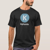 T-shirt foncé K Ingleside